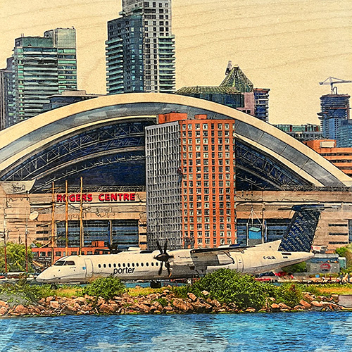 Billy Bishop Toronto City Airport – Toronto Waterfront Skyline